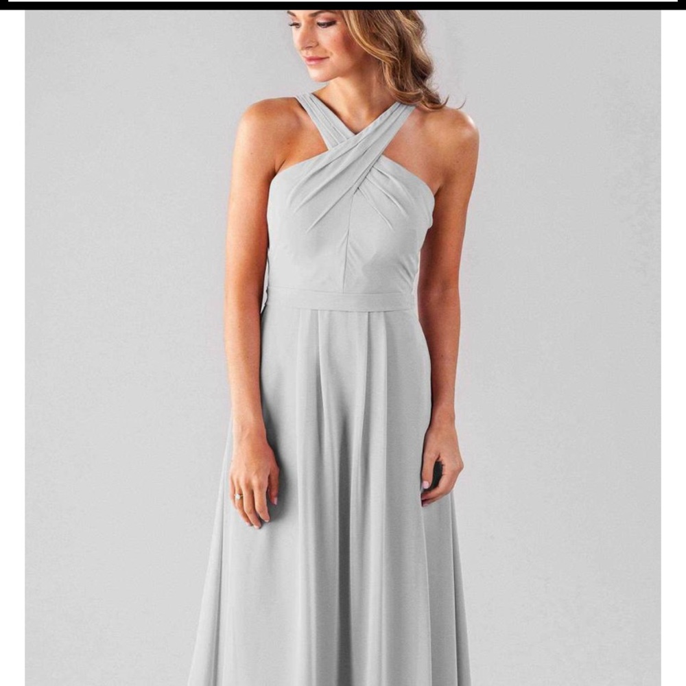 Kennedy blue bridesmaid dress